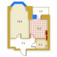 1-кімнатні 1-кімнатні
