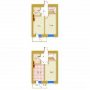 3-кімнатні 2-рівневі 3-кімнатні 2-рівневі