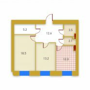 2-кімнатні 2-кімнатні
